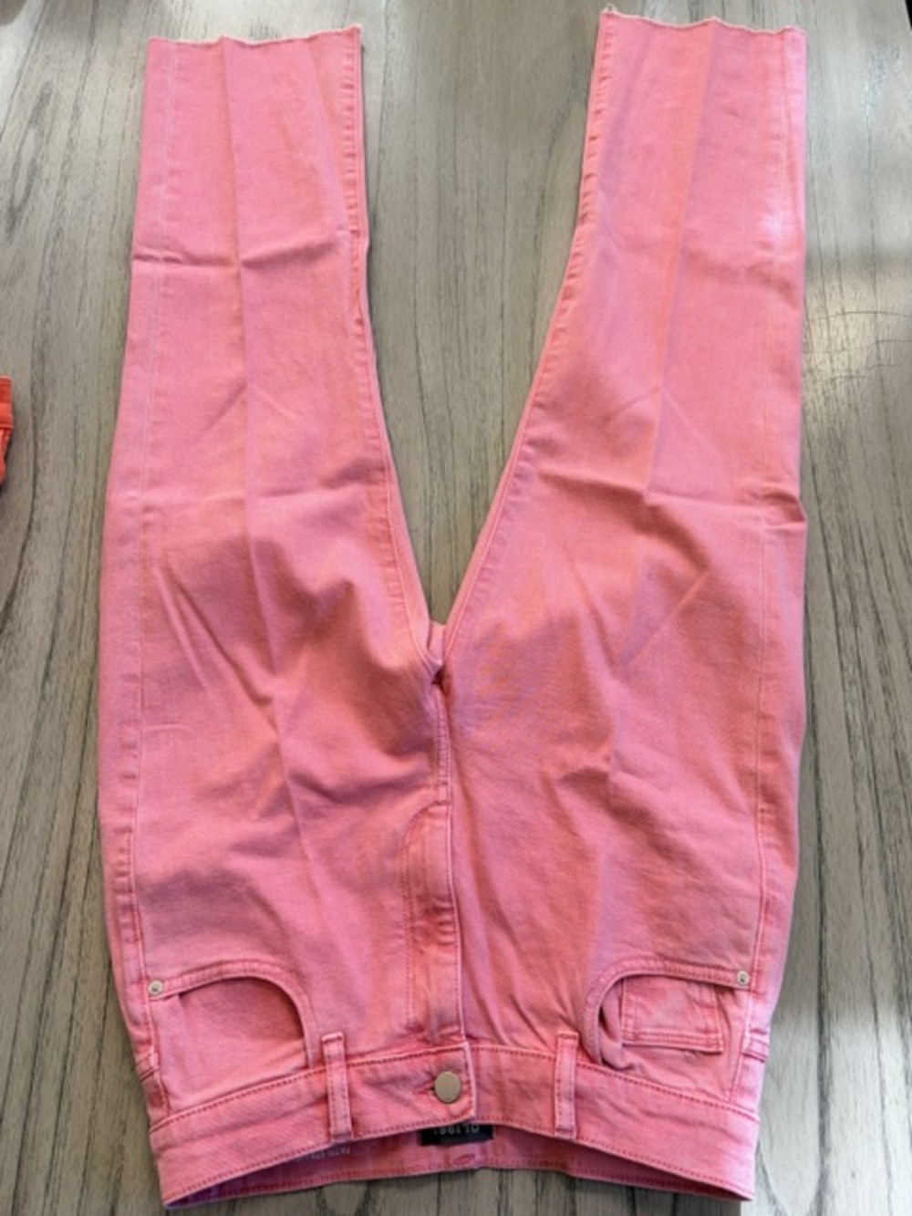 NWOT DL1961 Patti Straight High Rise Vintage Ankle in Flamingo size 27 - Picture 5 of 16